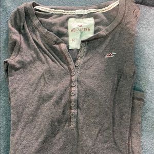 Hollister ribbed long sleeve
